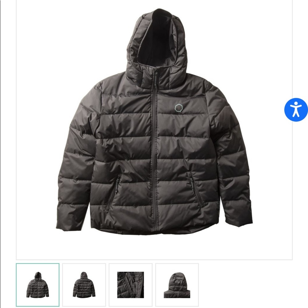 NWT!! VISSLA North Seas Down jacket size L